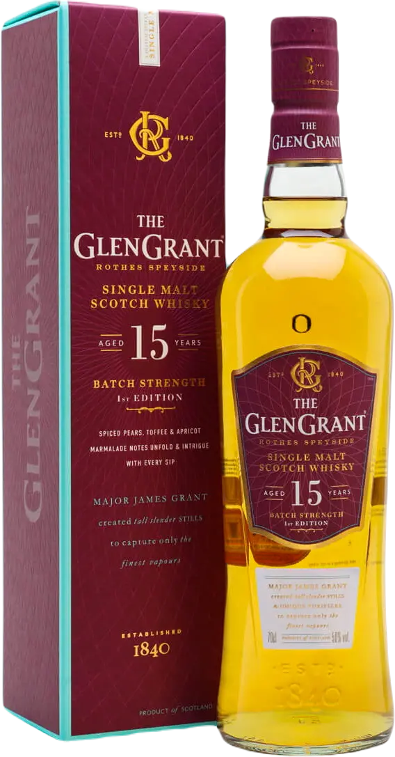 Glen Grant 15 years Batch Strength First Edition