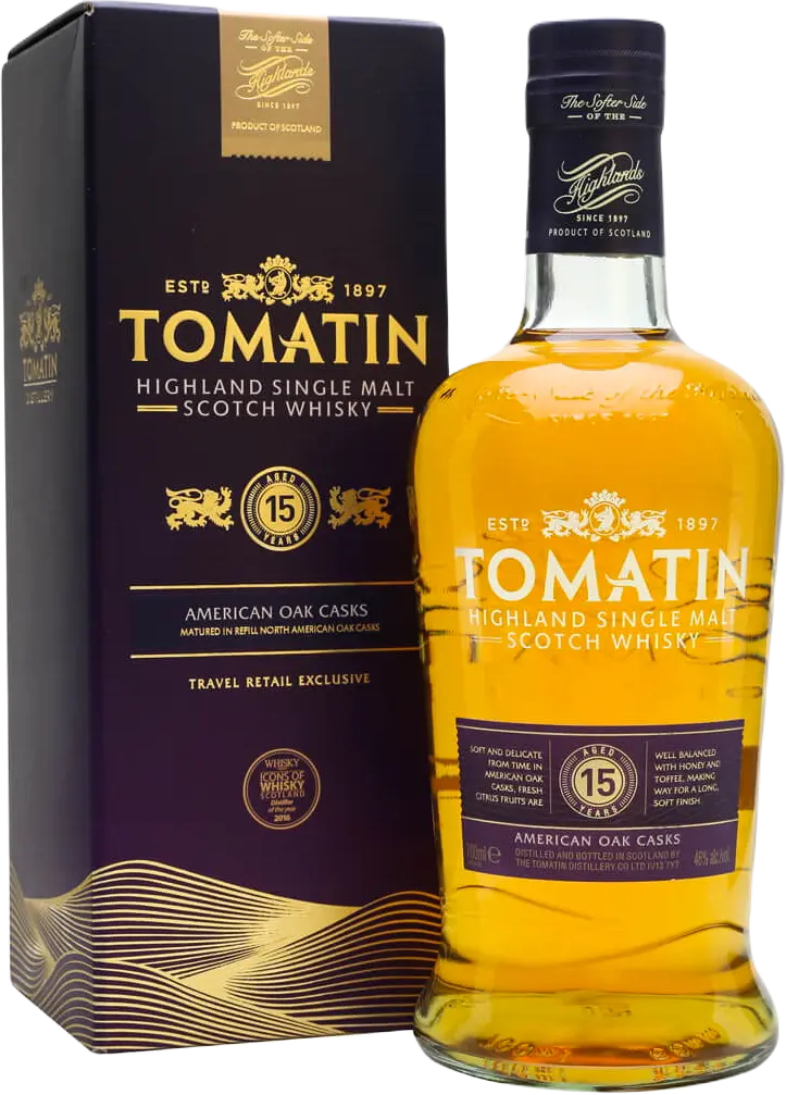 Tomatin 15 years