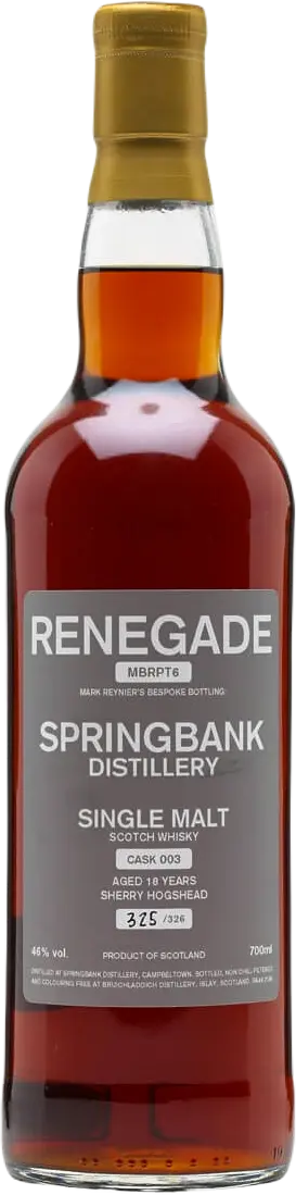 Renegade Springbank 18 years
