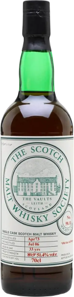 Scotch Malt Whisky Society Strathisla 33 years 58.11
