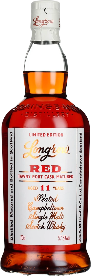 Longrow 11 years Red Tawny Port Cask Matured