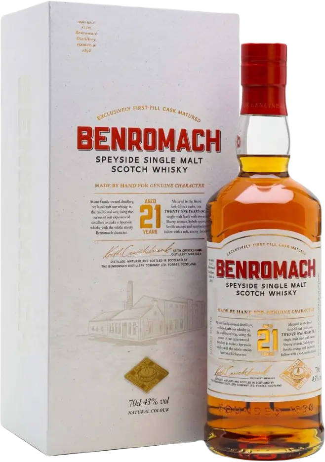 Benromach 21 years