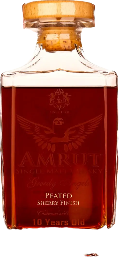 Amrut 10 years Greedy Angels Peated Sherry Finish