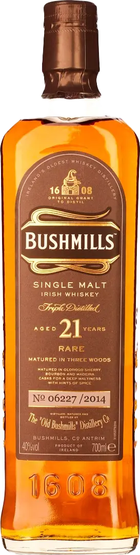 Bushmills 21 years Single Malt