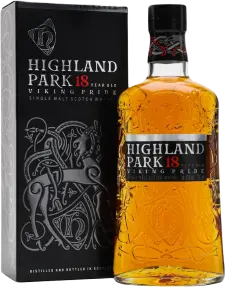 Whisky named Highland Park 18 years